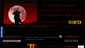 What Tvserialmp3.in website looked like in 2012 (11 years ago)