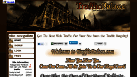 What Trafficpalace.com website looked like in 2012 (11 years ago)