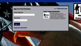 What Threepercenters.net website looked like in 2012 (11 years ago)