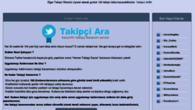 What Takipciara.com website looked like in 2012 (11 years ago)