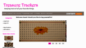 What Treasure-tracker.com website looked like in 2012 (11 years ago)