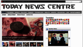 What Todaynewscentre.com website looked like in 2012 (11 years ago)