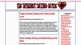 What Theinternetdatingguide.com website looked like in 2012 (11 years ago)