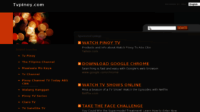 What Tvpinoy.com website looked like in 2012 (11 years ago)