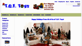 What Tgftoys.com website looked like in 2012 (11 years ago)