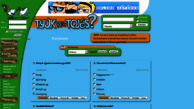 What Tyukvagytojas.hu website looked like in 2012 (11 years ago)