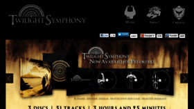 What Twilight-symphony.com website looked like in 2013 (11 years ago)