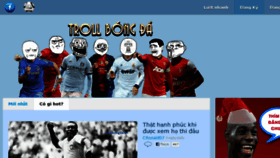 What Trollbongda.vn website looked like in 2013 (11 years ago)