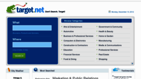 What Target.net website looked like in 2013 (11 years ago)