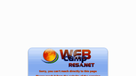 What Thelisresa.webcamp.fr website looked like in 2013 (11 years ago)