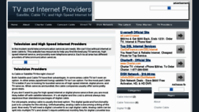 What Tvandinternetproviders.com website looked like in 2013 (11 years ago)