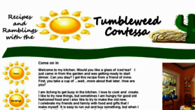 What Tumbleweedcontessa.com website looked like in 2013 (11 years ago)