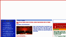 What Tuoitrekiengiang.vn website looked like in 2013 (11 years ago)