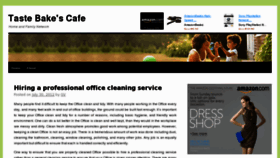 What Tastebakerycafe.com website looked like in 2013 (11 years ago)
