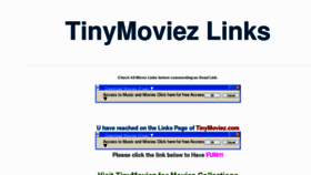 What Tinymoviez.biz website looked like in 2013 (11 years ago)