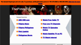 What Thepinoytv.net website looked like in 2013 (11 years ago)