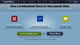 What Templateplazza.net website looked like in 2013 (12 years ago)