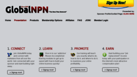 What Thenpn.com website looked like in 2013 (11 years ago)