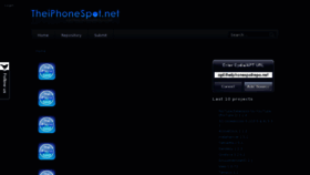 What Theiphonespotrepo.net website looked like in 2013 (11 years ago)