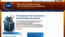 What Tsv-transfo.com website looked like in 2013 (11 years ago)