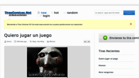 What Tirascomicas.net website looked like in 2013 (11 years ago)