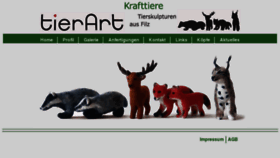 What Tierart-filz.de website looked like in 2013 (10 years ago)