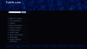 What Tubi8.com website looked like in 2013 (11 years ago)