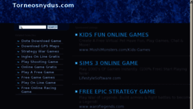 What Torneosnydus.com website looked like in 2013 (11 years ago)