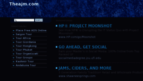 What Theajm.com website looked like in 2013 (11 years ago)