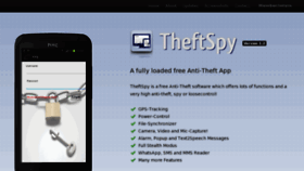 What Theftspy.com website looked like in 2013 (11 years ago)
