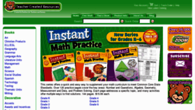 What Teachercreated.com website looked like in 2013 (10 years ago)