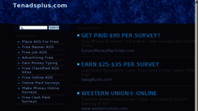 What Tenadsplus.com website looked like in 2013 (10 years ago)
