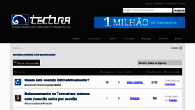 What Tectura.com.br website looked like in 2013 (10 years ago)