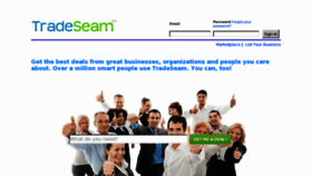 What Tradeseam.com website looked like in 2013 (10 years ago)