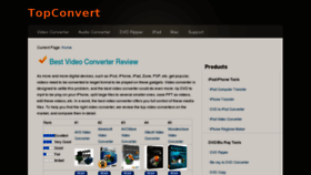 What Topvideoconverter.com website looked like in 2013 (10 years ago)