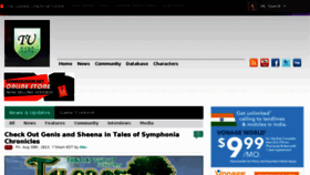 What Talesunion.com website looked like in 2013 (10 years ago)