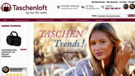 What Taschenloft.de website looked like in 2013 (10 years ago)