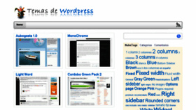 What Temasdewordpress.es website looked like in 2013 (10 years ago)