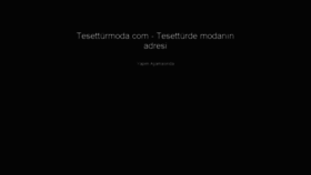 What Tesetturmoda.com website looked like in 2013 (10 years ago)