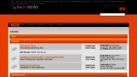 What Theisonews.com website looked like in 2013 (10 years ago)