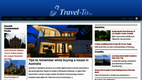 What Travel-to.info website looked like in 2013 (10 years ago)