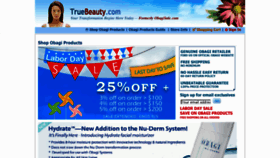 What Truebeauty.com website looked like in 2013 (10 years ago)