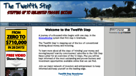 What Twelfth-step.com website looked like in 2013 (10 years ago)