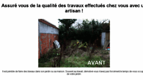 What Travaux-de-jardinage.com website looked like in 2013 (10 years ago)