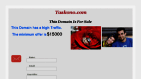 What Taskono.com website looked like in 2013 (10 years ago)