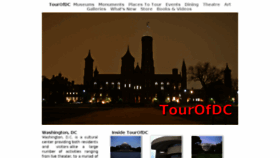 What Tourofdc.org website looked like in 2013 (10 years ago)
