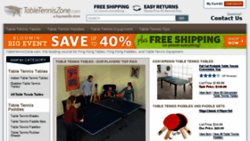 What Tabletenniszone.com website looked like in 2013 (10 years ago)