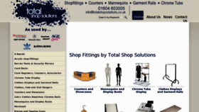 What Totalshopsolutions.co.uk website looked like in 2013 (10 years ago)