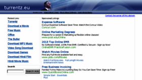 What Turrentz.eu website looked like in 2013 (10 years ago)