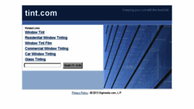What Tint.com website looked like in 2013 (10 years ago)